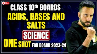 Acids Bases and Salts One Shot Chemistry Class 10th Science Complete Recall with Ashu Sir [upl. by Yllitnahc]