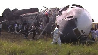 Delta Air Lines Flight 1141 crash  WFAA coverage 1988 [upl. by Arit124]