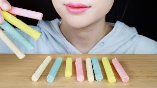 ASMR Edible Chalk  Satisfying Crunch  Eating Sounds Mukbang [upl. by Ainav]