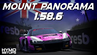 Mount Panorama Hotlap  SETUP  1586  Audi R8 LMS EVO II  Assetto Corsa Competizione v195 [upl. by Jeni]