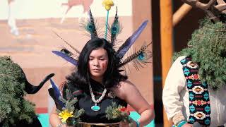 Sky City Buffalo Ram Dancers Acoma Buffalo Dance [upl. by Aeirdna813]