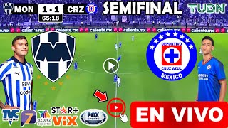 Monterrey vs Cruz Azul en vivo donde ver a que hora juega Rayados vs Cruz Azul Semifinales 2024 [upl. by Atnwahsal]