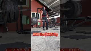 Lifting 500 Lbs  227 Kg At 180lbs Body Weight [upl. by Oigimer376]