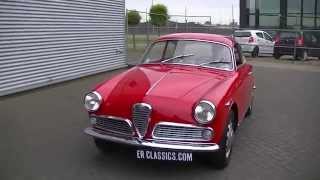 Alfa Romeo Giulietta Sprint 1600 1961 restored VIDEO wwwERclassicscom [upl. by Sully]