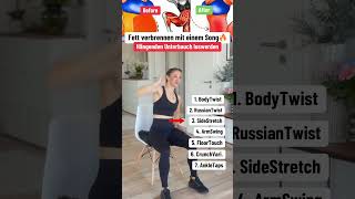 Schnelles amp effektives Workout für eine schmale Taille  leichtes Kaloriendefizit  Ergebnisse 🔥 [upl. by Shirlee]