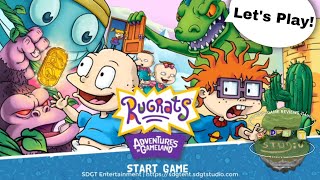 Lets Play Rugrats Adventures In Gameland Family Fun Gaming [upl. by Nolasba]