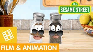 Sesame Street Number 5 Safari The Adventures of Salty amp Pierre [upl. by Mazlack]