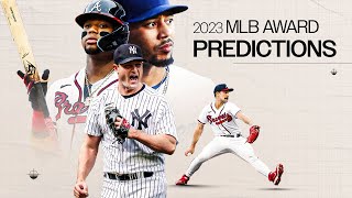 2023 MLB Awards Predictions [upl. by Surovy]