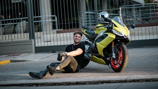 Test Aprilia RS 660  Dani Riganti 8500 km test Ride [upl. by Alaehcim]