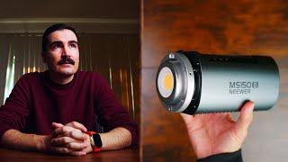 NEEWER MS150B 130W Bi Color LED Video Light Review [upl. by Ermengarde]