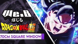 Dragon Ball Super ED 10  70cm Square Window  FULL ENGLISH Cover by WeB [upl. by Nicoli]