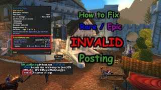 RareEpic item INVALID fix [upl. by Kuo654]