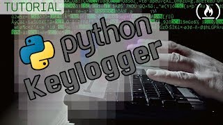 Create a Keylogger with Python  Tutorial [upl. by Ontine]