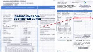 ¿Cómo Leer el recibo del servicio eléctrico  Electrocentro [upl. by Auhsoj]