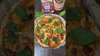 Sourdough pizza food sourdoughbread shorts pizza foodie recipe cooking easy fyp pizzalover [upl. by Ellerehs460]