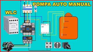 CARA PASANG POMPA AIR OTOMATIS MANUAL MENGGUNAKAN WLC FLOATLESS [upl. by Eb]