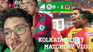 Mohunbagan Vs Eastbengal Derby Vlog  Kolkata Derby  Electrifying Atmosphere 🔥 Matchday Vlog [upl. by Anemix318]