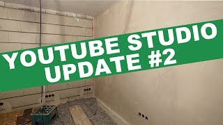 Mein YOUTUBE STUDIO entsteht  Update 2 [upl. by Latea]