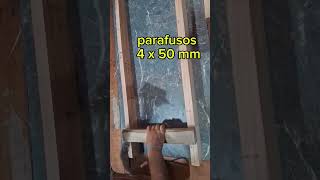 Cadeira desmontável de paletes tutorial parte 1 façavocêmesmo diy paletes artesanal wood [upl. by Dulcinea]