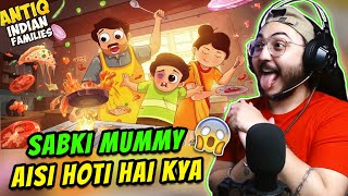 Har Middle Class Indian Family ki kahani  HardToonz Ft Angry Prash  Reaction  WannaBe StarKid [upl. by Assenna]