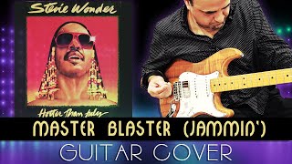 Master Blaster Jammin Stevie Wonder  Guitar Cover by Joe Amir [upl. by Dearman292]