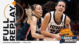 Iowa vs UConn  2024 NCAA women’s Final Four  FULL REPLAY [upl. by Taddeusz]