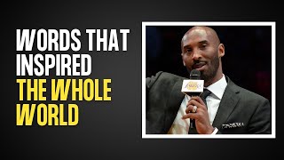 The last speech of Kobe Bryant 🔥 [upl. by Earej]