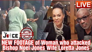 UPDATE Additional Footage of Attack on Bishop Noel Jones Wife Loretta Jones [upl. by Nomahs543]