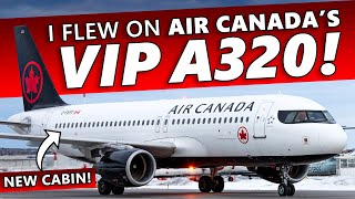 I Flew on Air Canadas PRIVATE A320 [upl. by Marie-Ann]