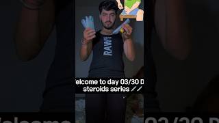 Ep03 steroid 💉 series cycle hindi  steroid cycle start youtubeshorts steroidcycle gymfacts [upl. by Nimrak]