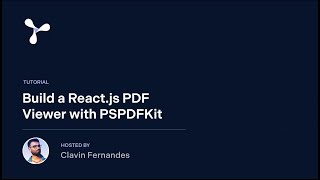 How to Build a Reactjs PDF Viewer with PSPDFKit [upl. by Hajidak792]