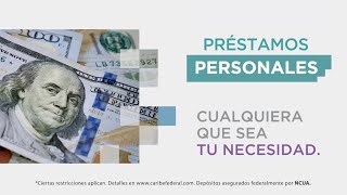 Préstamos Personales con Caribe Federal Credit Union [upl. by Mayor3]