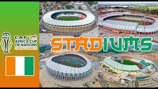 Ivory coast 2024 Africa Cup of Nations Stadiums 🇨🇮 [upl. by Alaster]