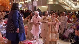 Billionaire Mukesh Ambani with Neeta Ambani amp Family Dancing for Engagement Ceremony  Rare Videos [upl. by Hsima]