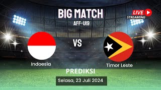 Live Indonesia vs Timor Leste  AFFU 19 [upl. by Orrin]