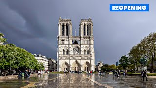 Notre Dame Cathedrals Surprising Reopening Date [upl. by Glarum176]