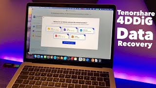 Gelöschte Daten schnell und sicher wiederherstellen Mac amp Windows Tenorshare 4DDiG im Test [upl. by Sivla]