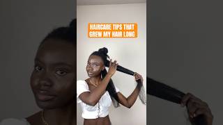 HAIRCARE TIPS THAT GREW MY 4C HAIR VERY LONG shorts hairroutine haircaretips longhairtips [upl. by Ailegra]