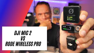 DJI Mic 2 vs Rode Wireless Pro  le meilleur micro sans fil [upl. by Nine]