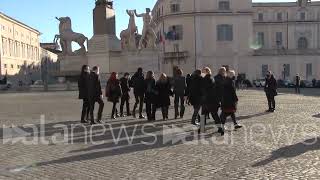 Quirinale capigruppo maggioranza dopo incontro con Mattarella quotE andato tutto benequot [upl. by Tonl770]