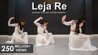 Leja Re  Easy Dance Steps  Dhvani Bhanushali  Deepak Tulsyan  G M Dance [upl. by Nylzzaj]