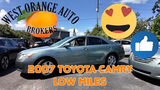 2007 TOYOTA CAMRY 701020 [upl. by Dorinda]