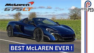 McLaren 675LT Spider MSO Carbon Series  Driving the best McLaren EVER [upl. by Cherin]