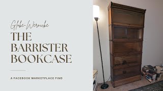 Barrister Bookcase  A Facebook Marketplace Find [upl. by Ahseela]