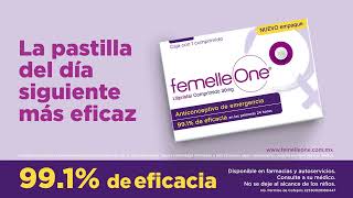 Femelle one la pastilla del día siguiente mas eficaz Stig H 15s2022 [upl. by Owades]