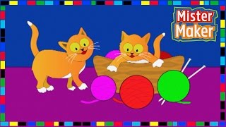 The Shapes Dance Cats  Mister Maker [upl. by Hephzipah]