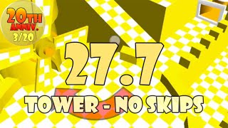 Hamsterball  Tower Race No Skips 277s WR 20TH ANNIV [upl. by Idmann477]