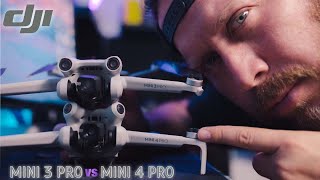 DJI Mini 3 Pro VS Mini 4 Pro  The Ultimate Comparison DJI Mini 3 Pro vs Mini 4 Pro  ANDJ Visuals [upl. by Alves]