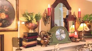 Fall Home Tour 2023  Living Room  Vintage  Thrifted Decor fallhometour decoratingideas vintage [upl. by Stephan394]