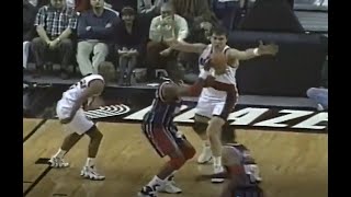 Arvydas Sabonis vs Hakeem Olajuwon 1996 [upl. by Blackington]